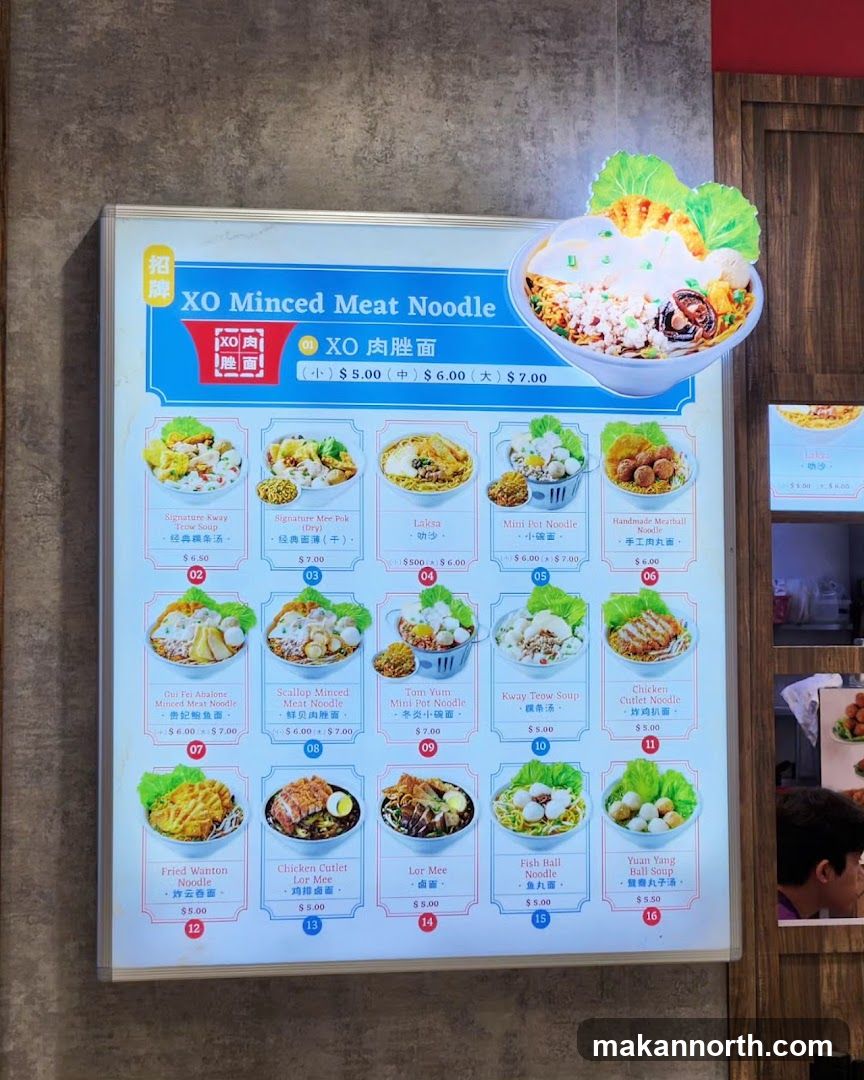 XO Minced Meat Noodle