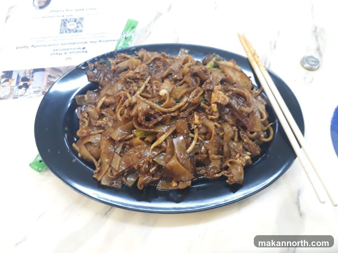 Plate of Char Kway Teow