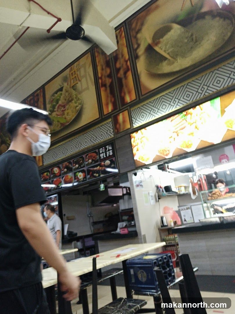 Food Stall with Menu Display