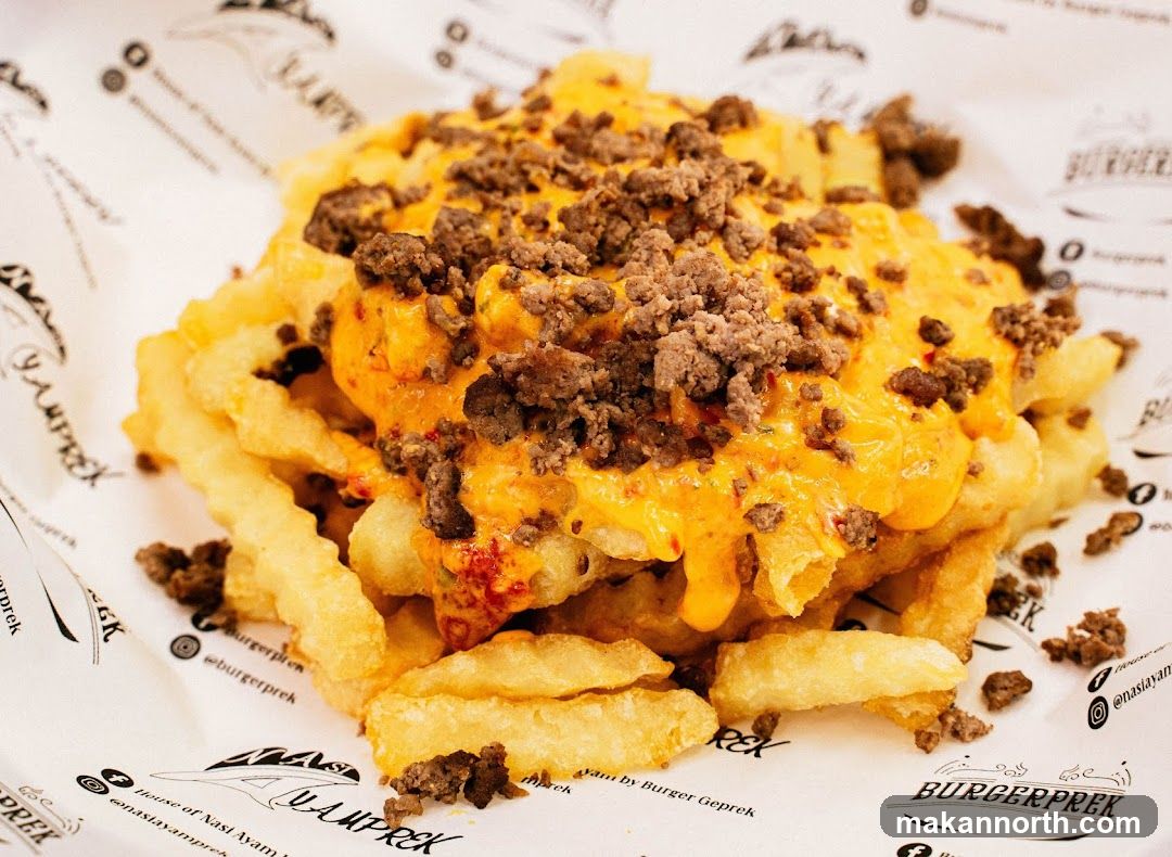 Cheesy Fries with Ground Beef