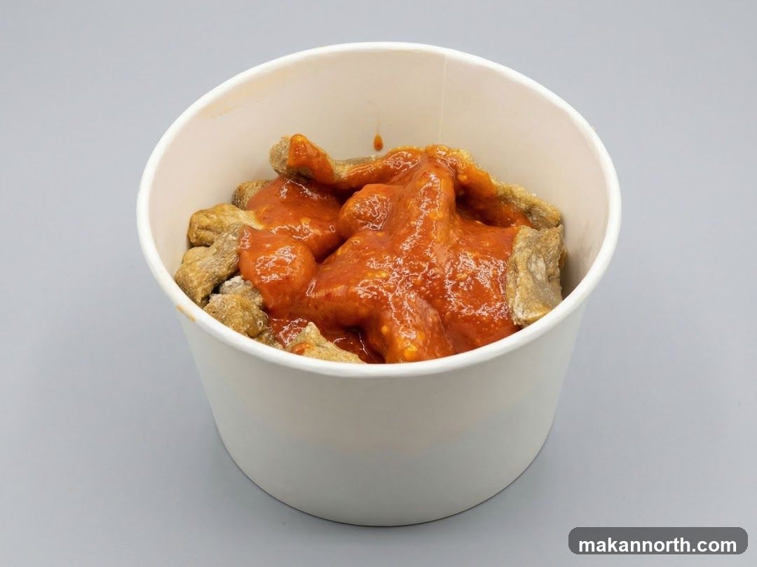 Food in a container
