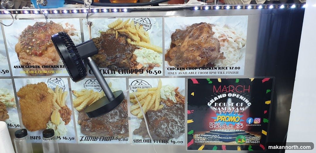 Food Stall Display
