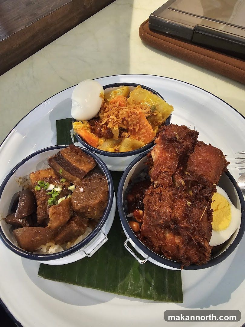 Three Bowls of Food