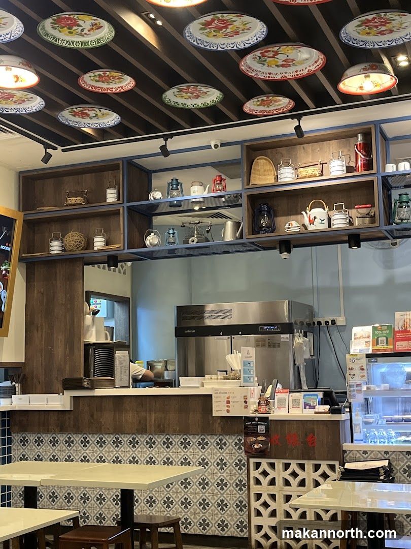 Restaurant Interior with Decorative Plates
