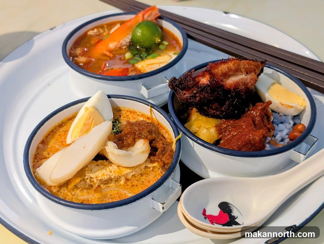 Three Bowls of Food