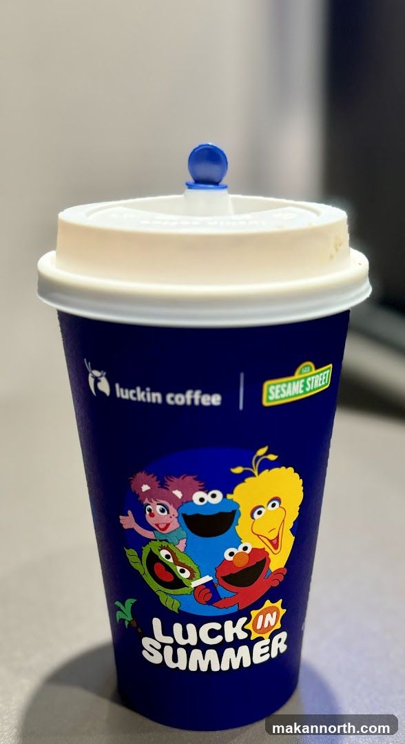 Luckin Coffee Sesame Street Cup