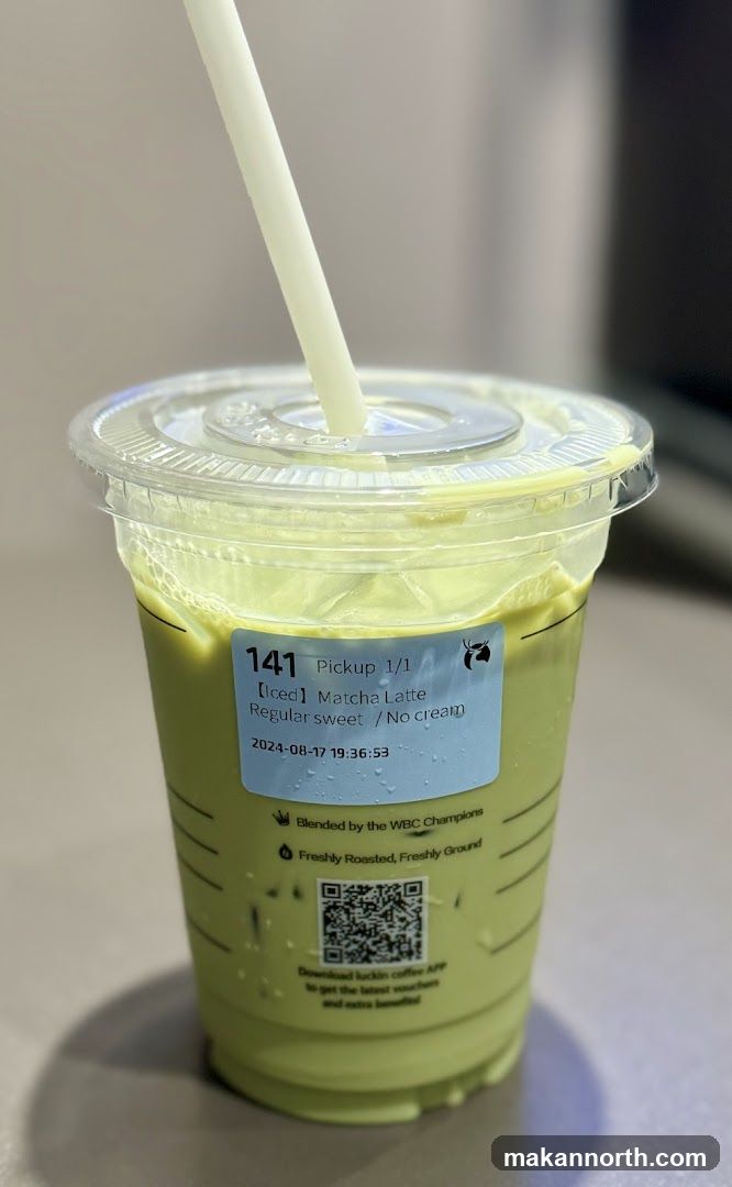Iced Matcha Latte