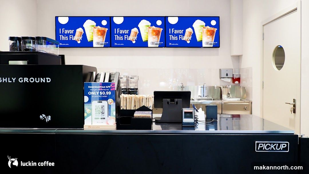 Luckin Coffee Counter