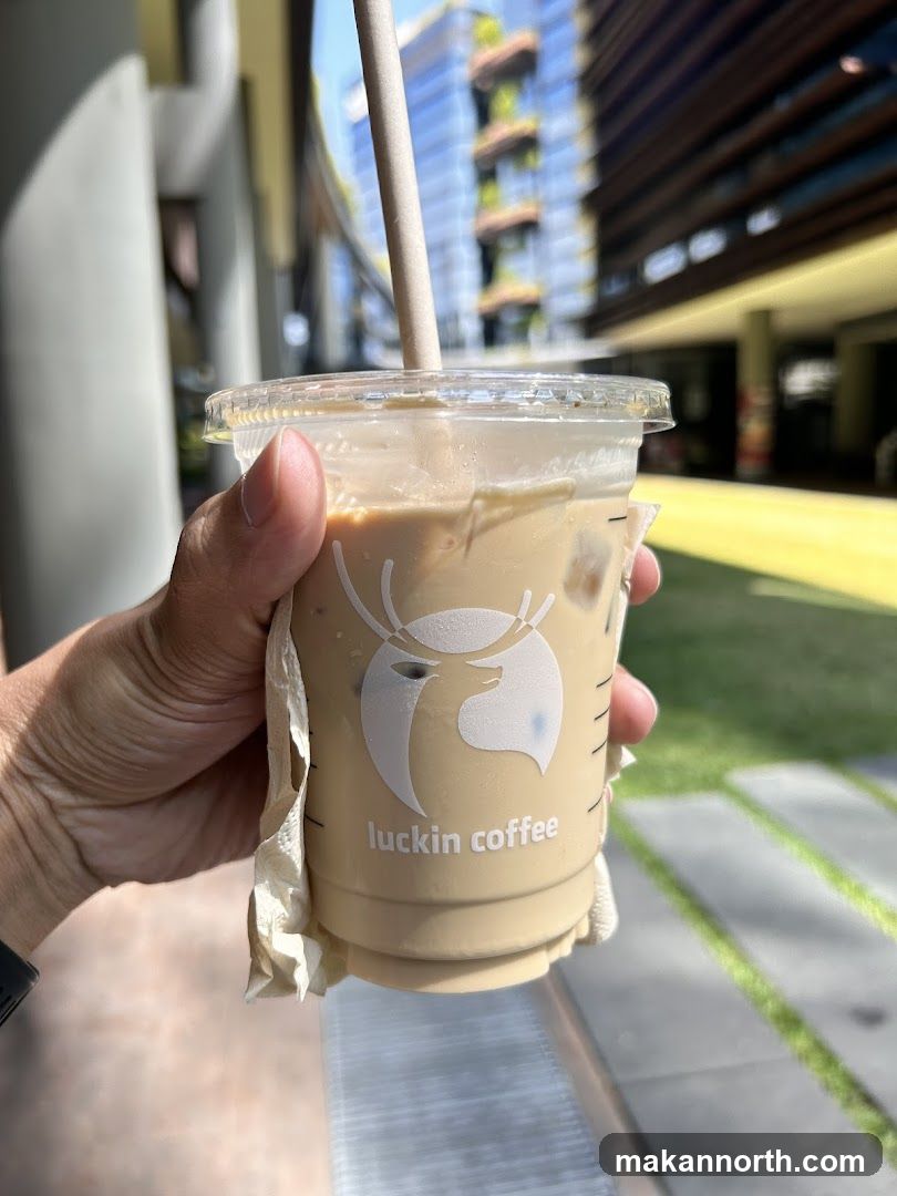 Iced Coffee from Luckin Coffee