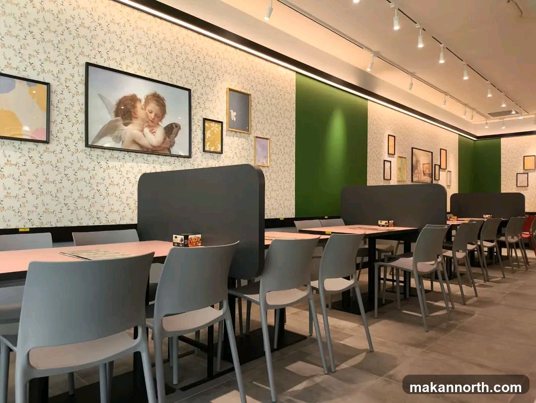 Restaurant Interior with Seating