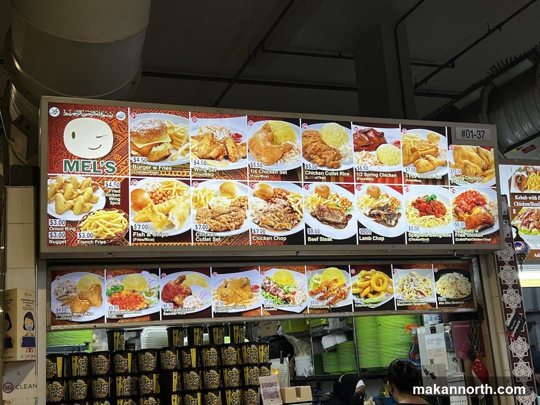 MEL'S Menu