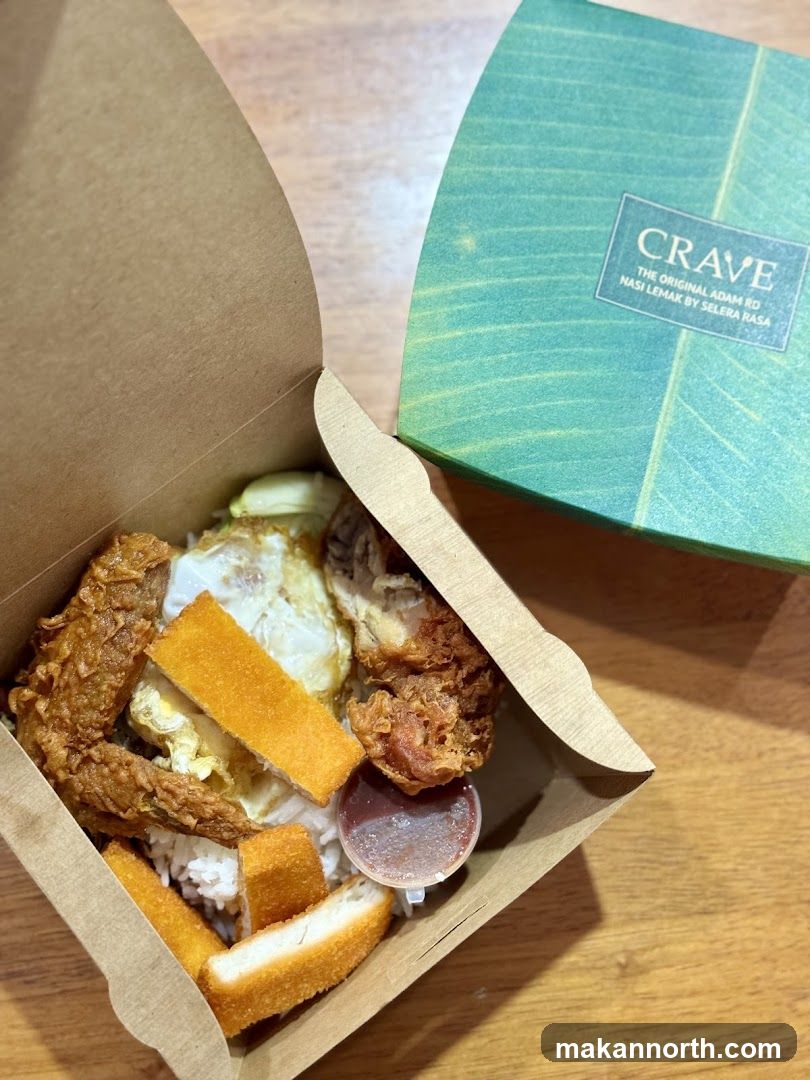 Nasi Lemak Takeaway Box