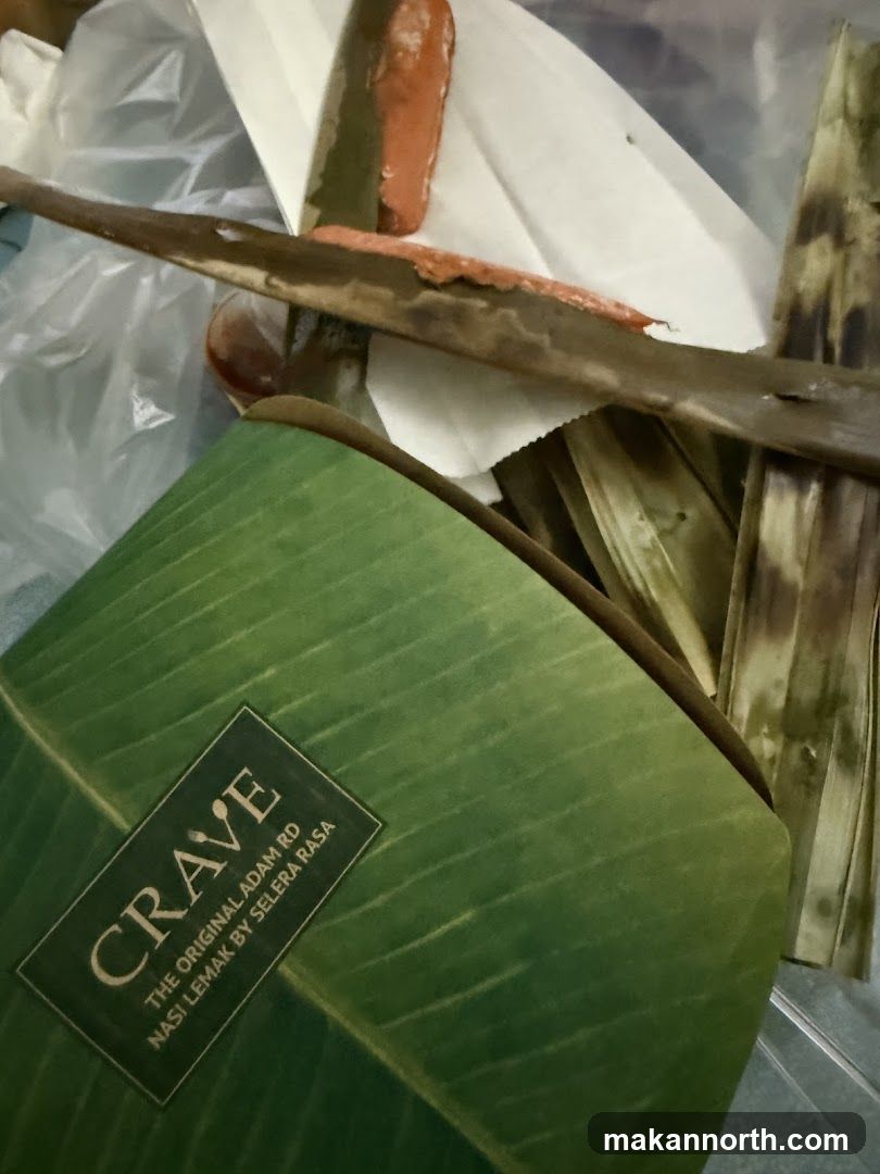 CRAVE Nasi Lemak Packaging