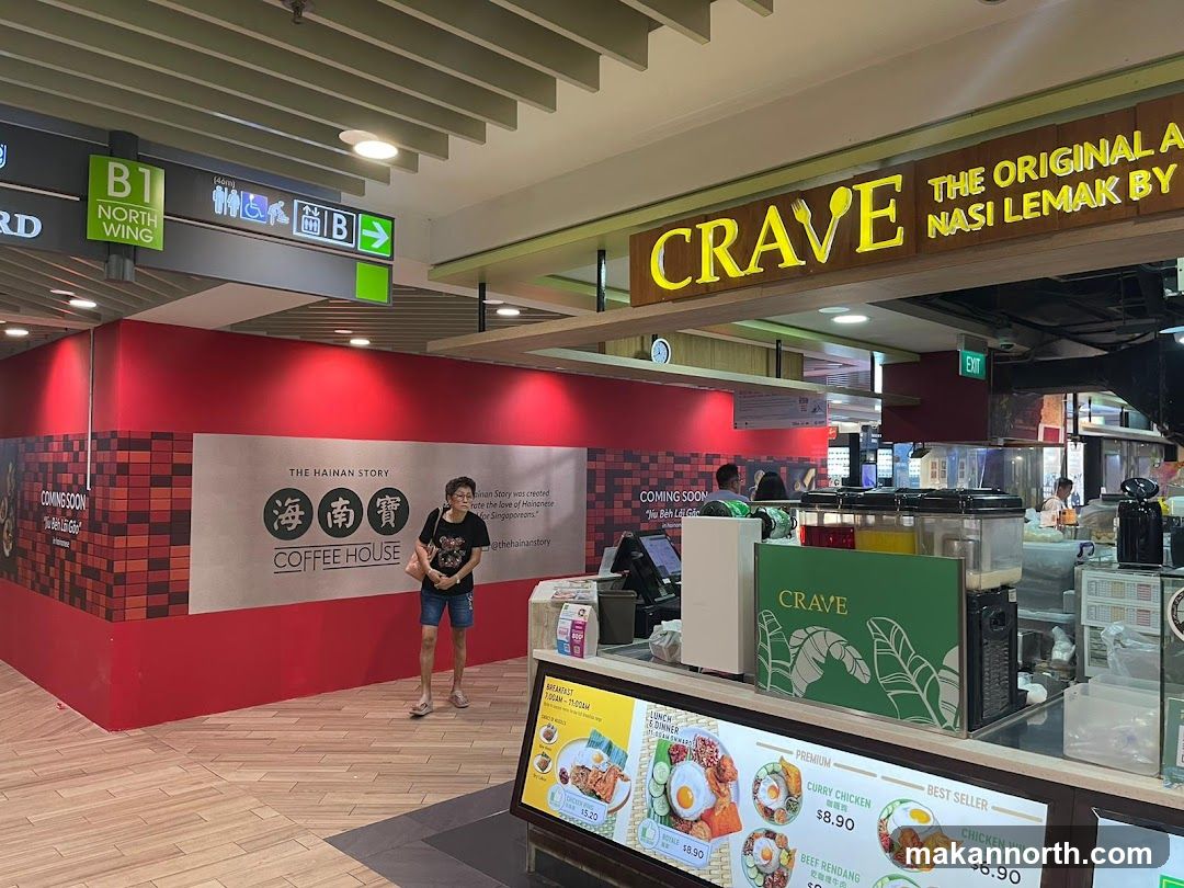 CRAVE Nasi Lemak and Hainan Story Coffee House