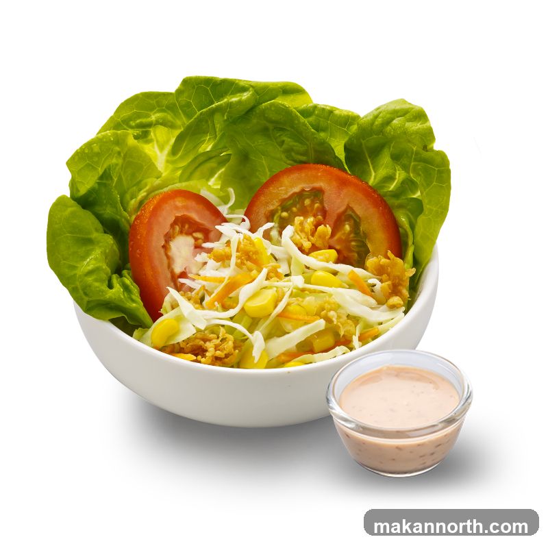Salad with Dressing