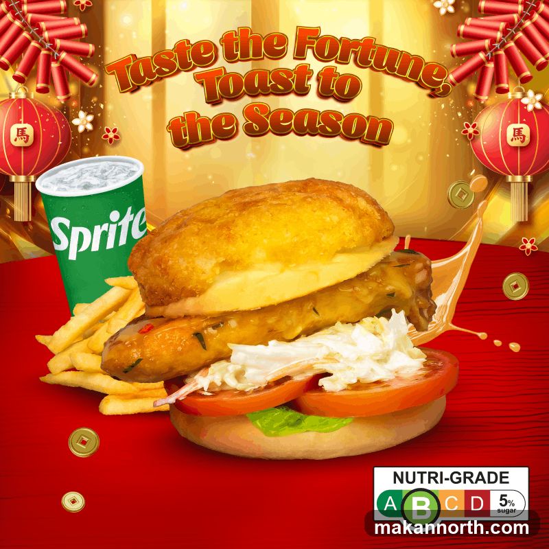 Chinese New Year Burger Promotion