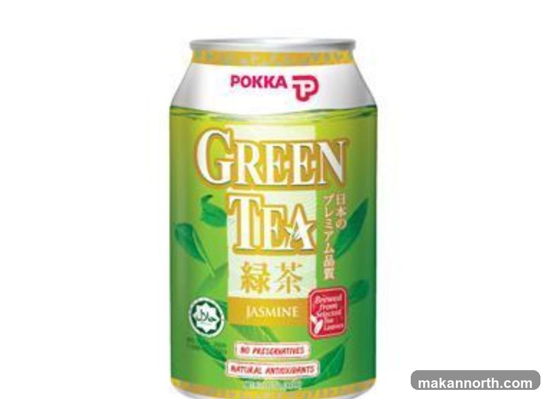Pokka Green Tea Can