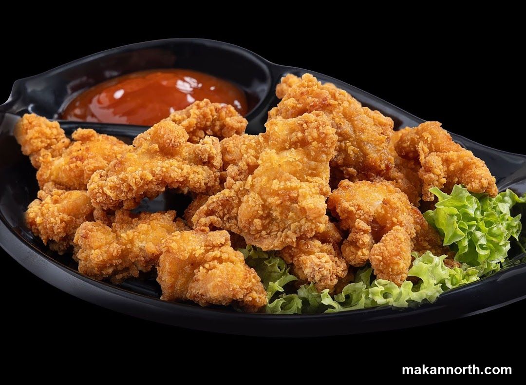 Crispy Fried Chicken Bites with Dipping Sauce