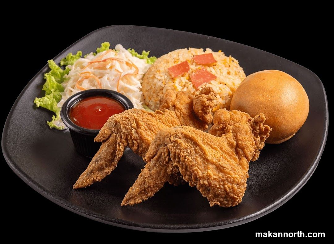 Fried Chicken Wings Meal