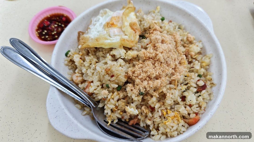 Fried Rice with Egg and Pork Floss