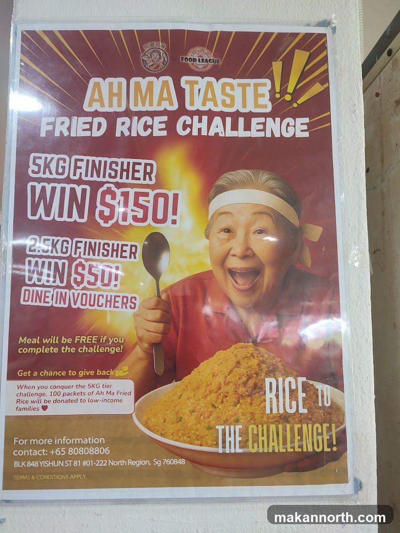 Ah Ma Taste Fried Rice Challenge
