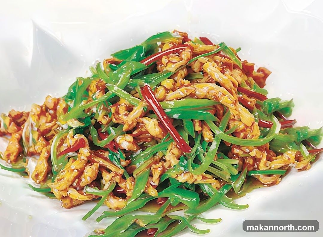 Stir-fried Shredded Pork with Green Peppers