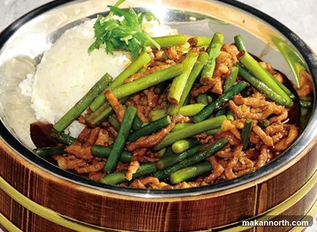 Stir-fried dish with rice