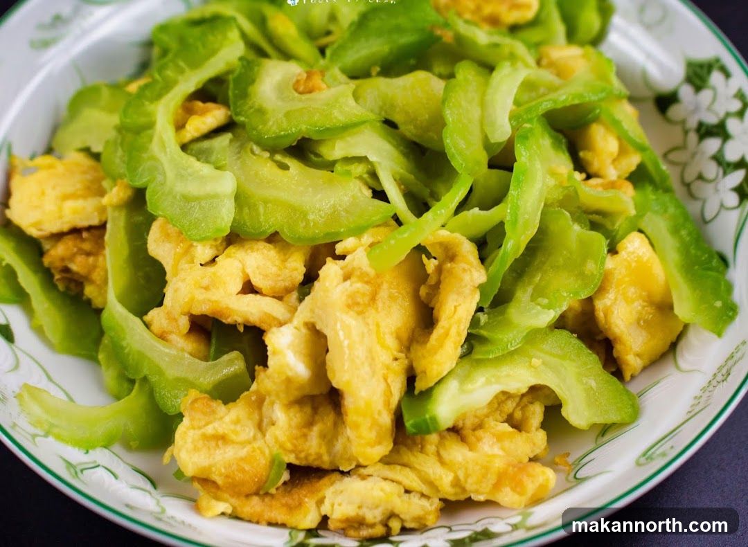 Bitter Melon Scrambled Eggs