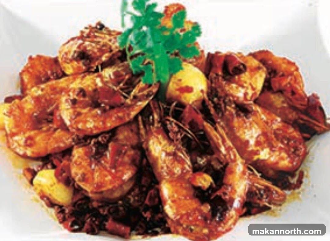 Spicy Shrimp Dish
