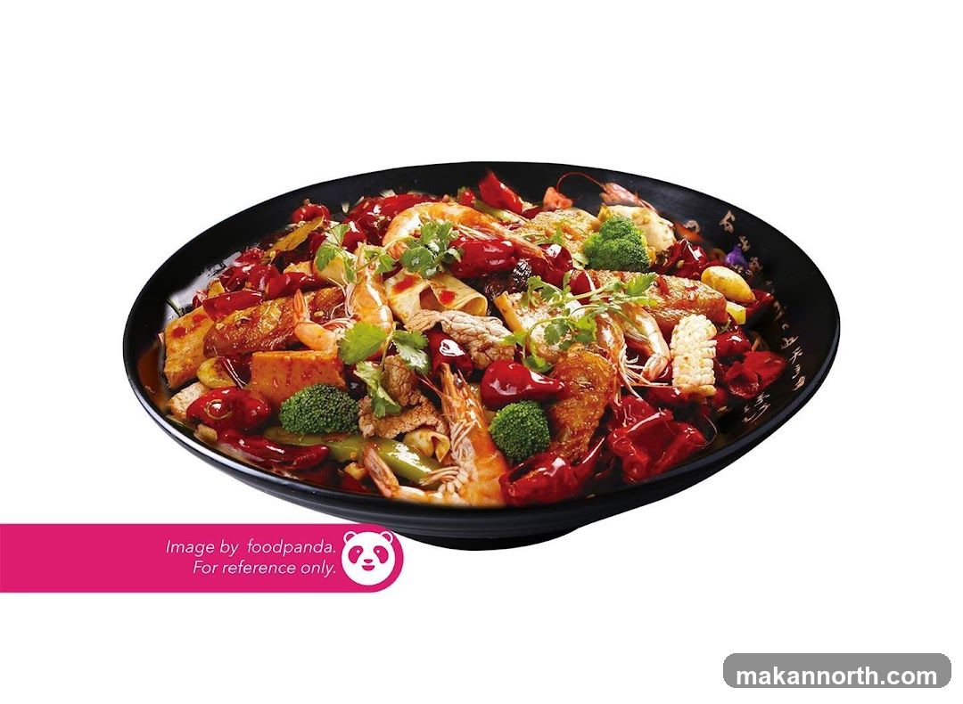 Spicy Seafood and Meat Dish