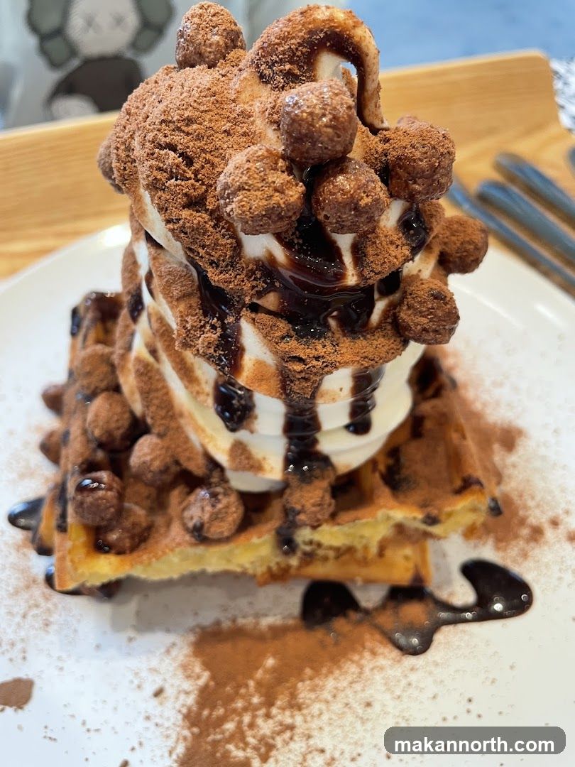 Chocolate Waffle Sundae