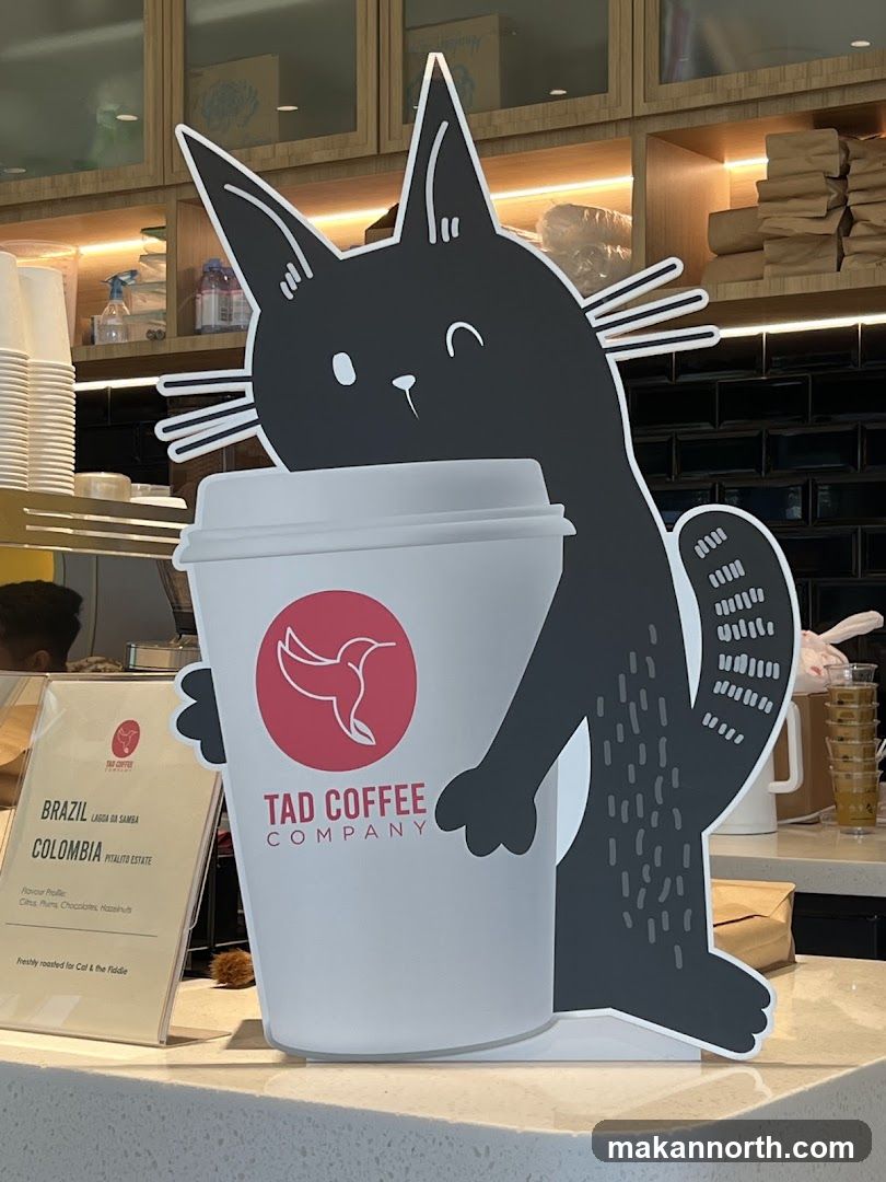 Tad Coffee Company mascot