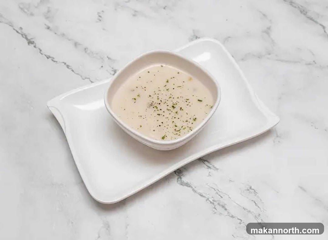 Creamy Soup with Herbs
