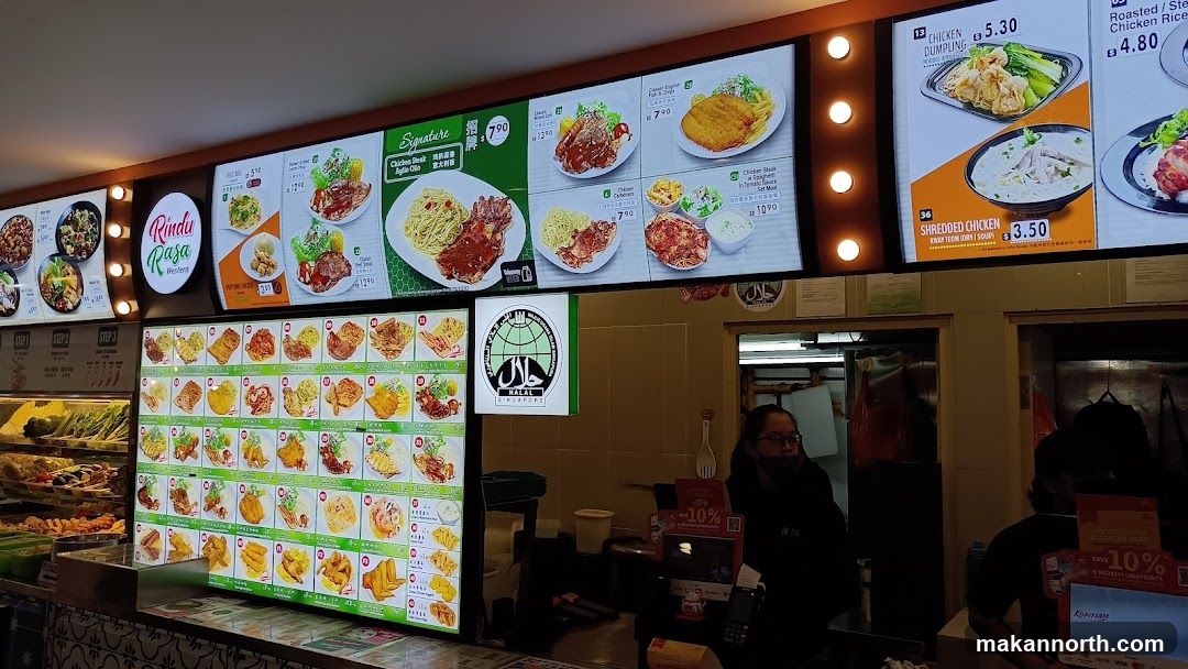 Food Stall Menu