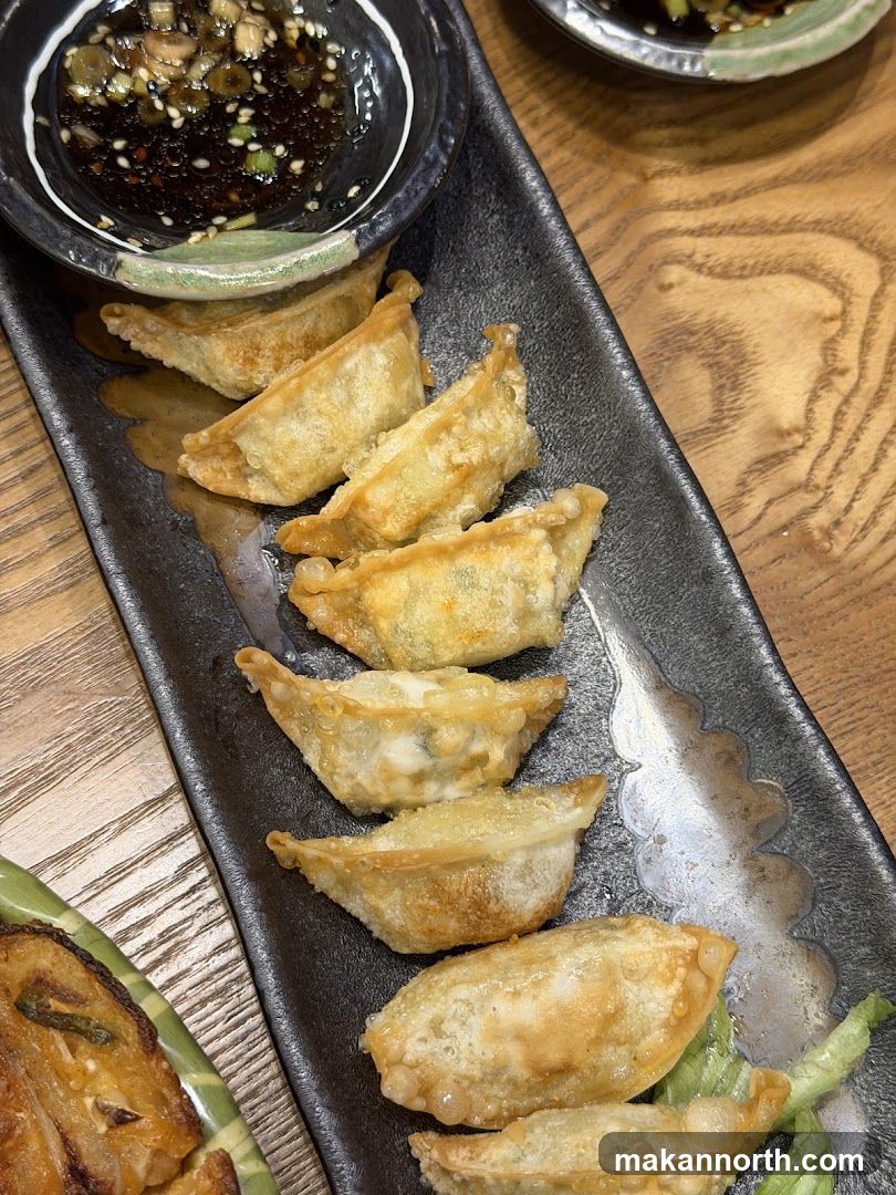 Fried Dumplings with Dipping Sauce