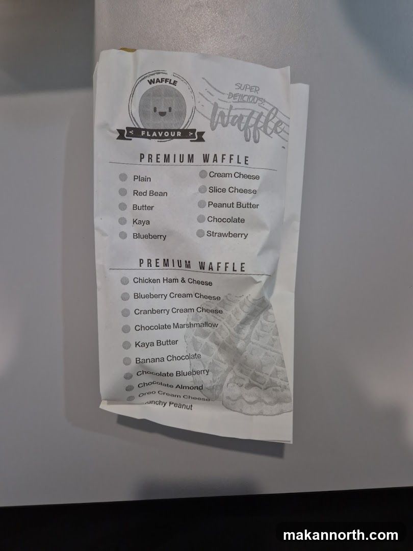 Waffle Flavours