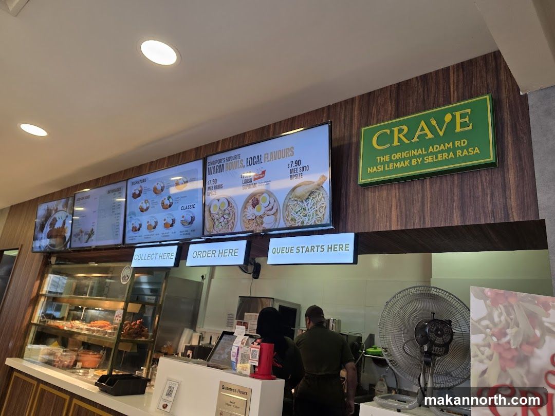 Restaurant Counter with Menu Boards