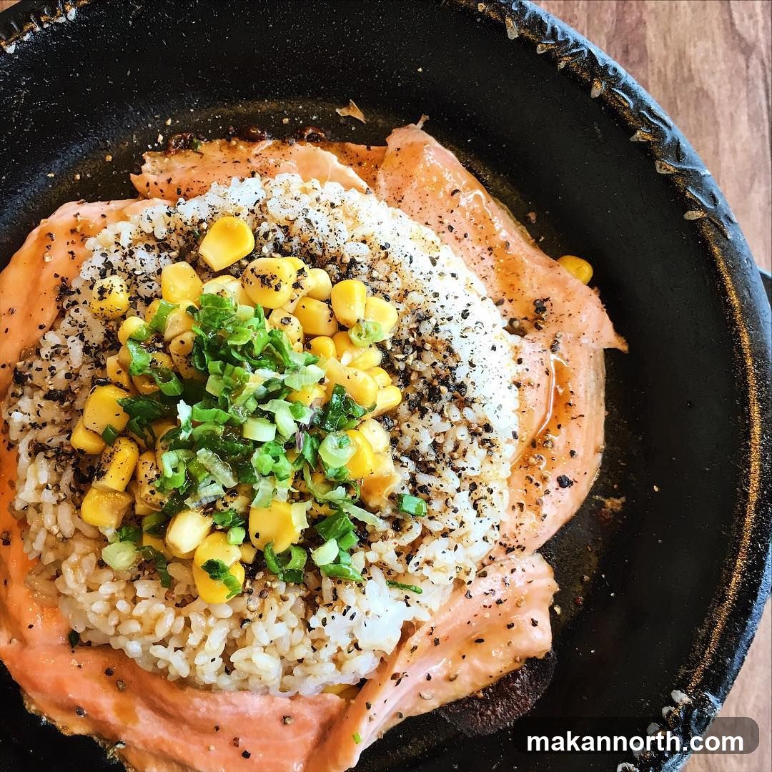 Salmon and Rice Bowl
