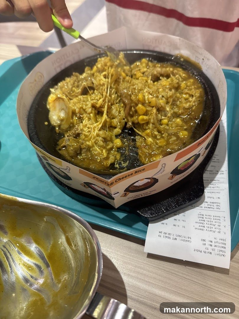 Sizzling Curry Rice