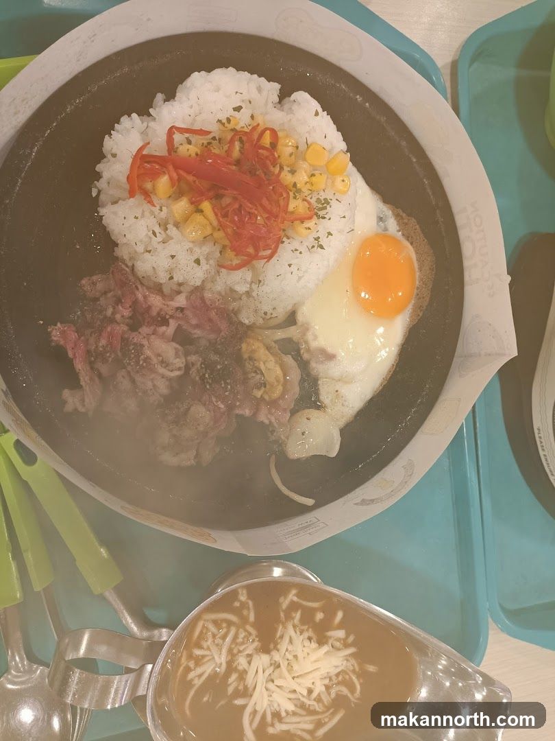 Sizzling Plate Meal