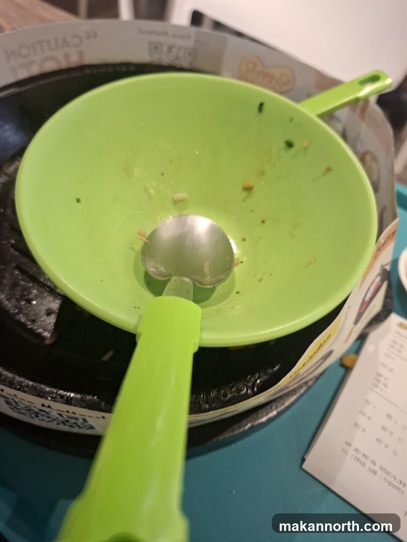 Dirty Bowl and Receipt