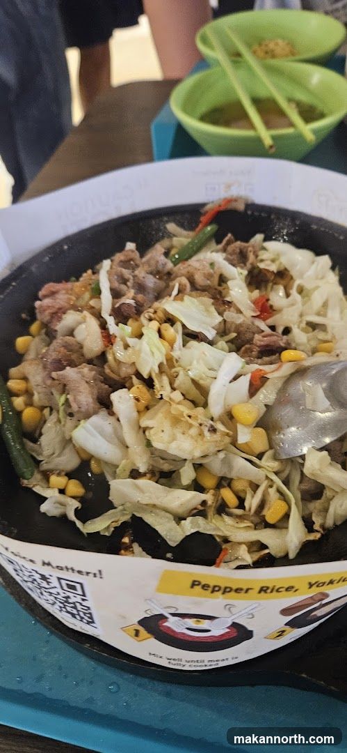 Sizzling Pepper Rice