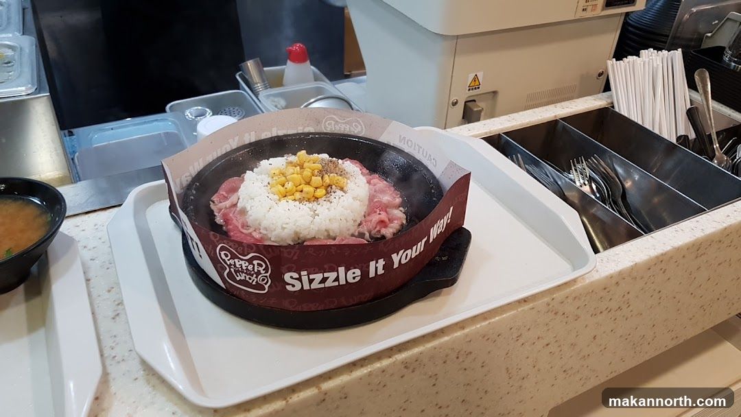 Sizzling Beef and Rice