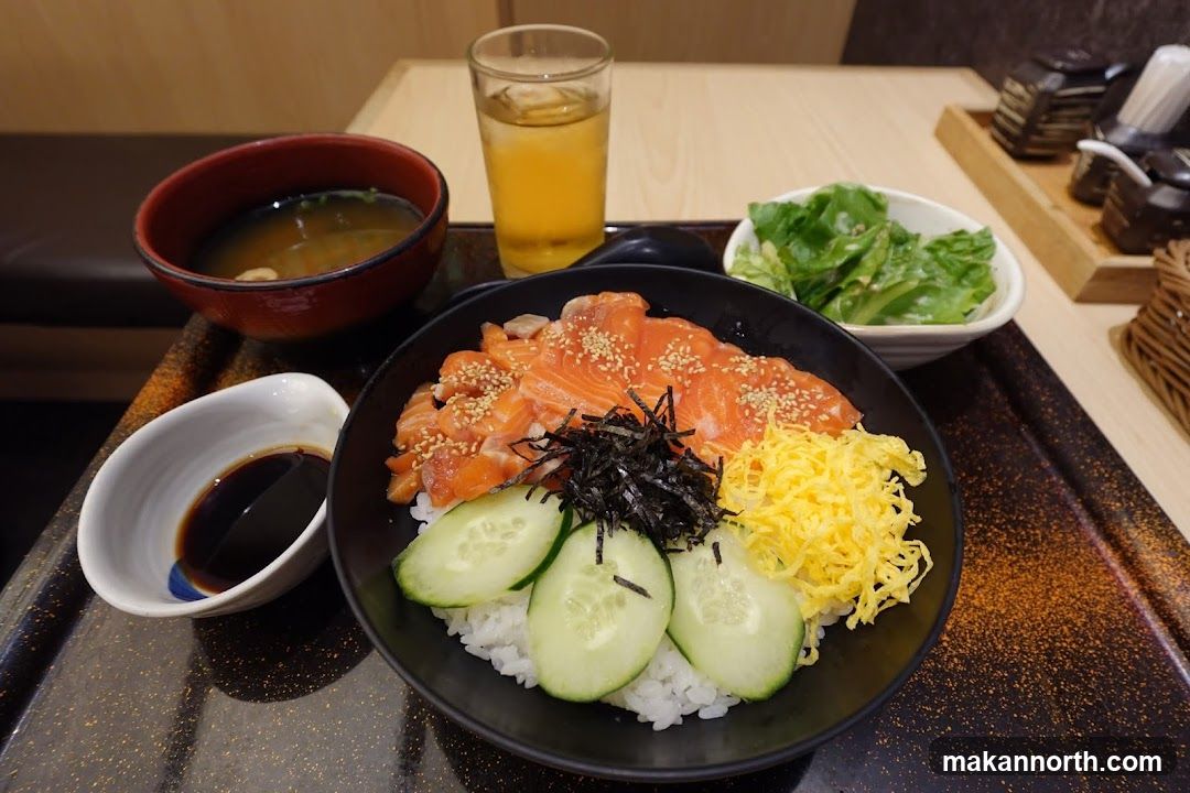 Salmon Donburi