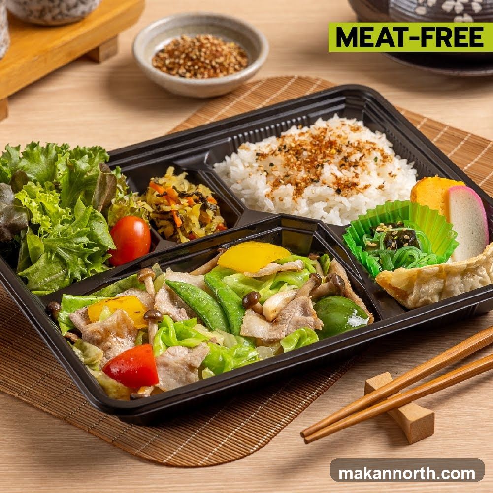 Meat-Free Bento Box