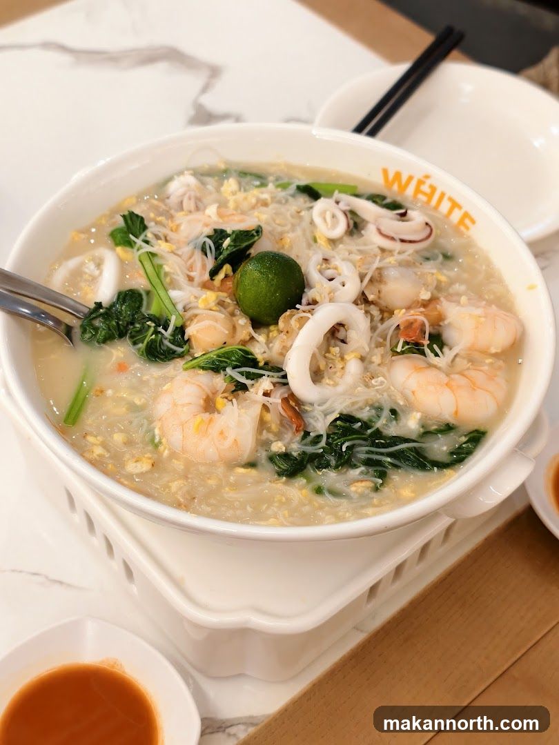 Seafood noodle soup