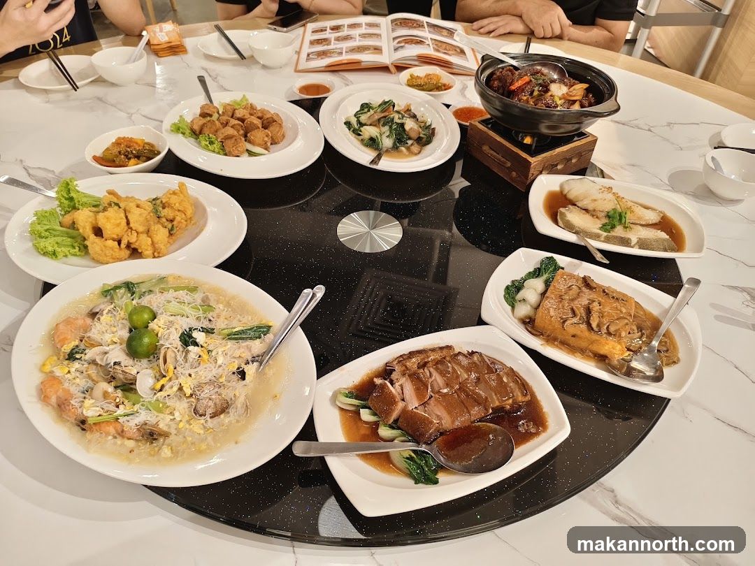 Chinese Food Spread