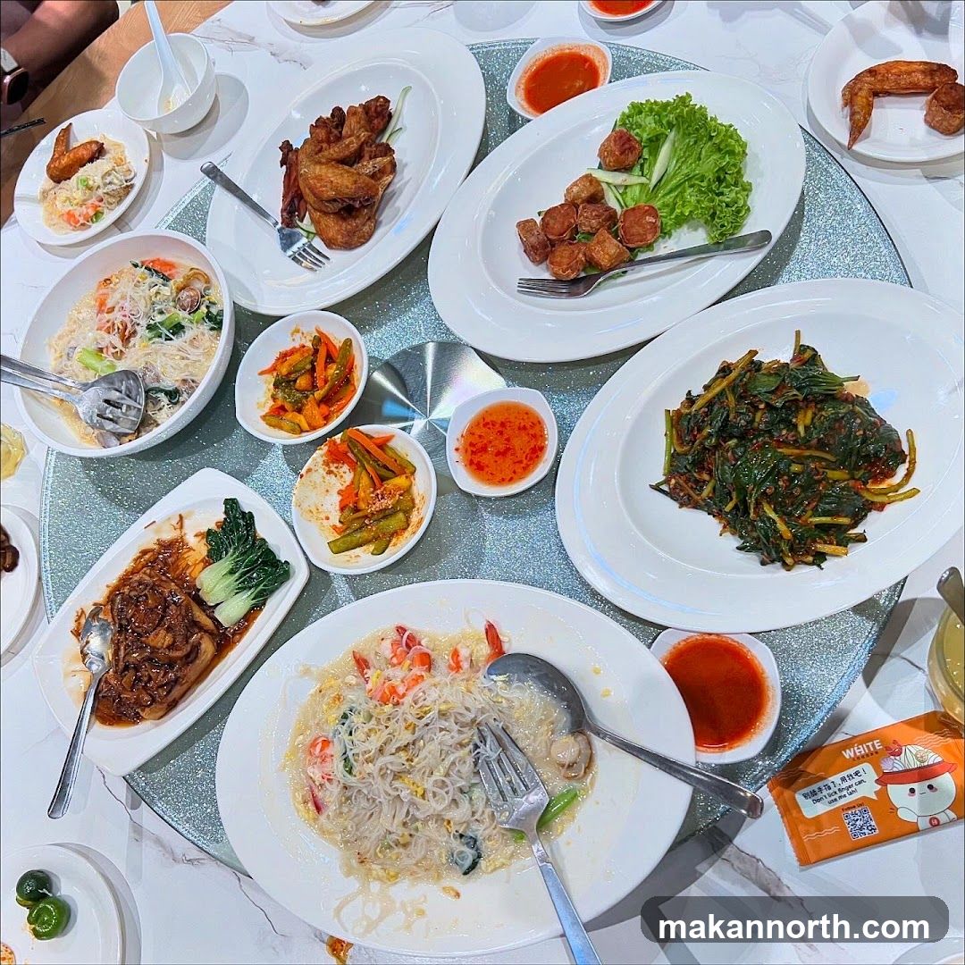 Table with Assorted Dishes