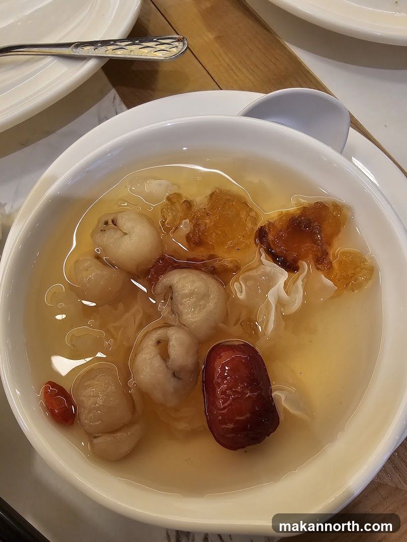 Dessert Soup with Lychees and Jujube