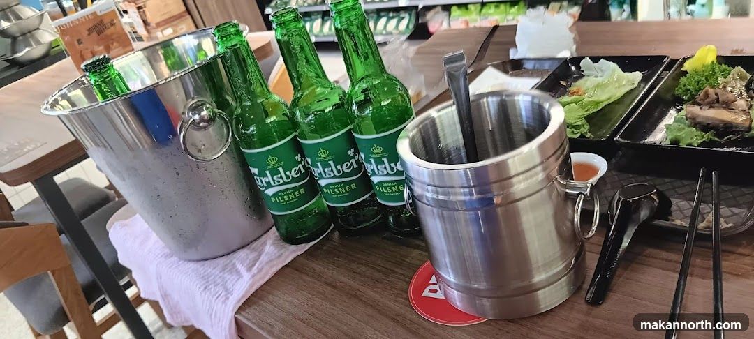 Chilled Beers and Food